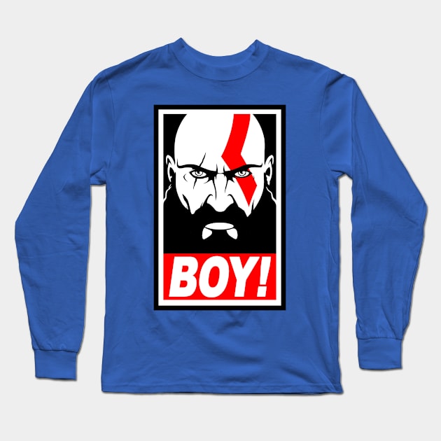 BOY! Long Sleeve T-Shirt by wloem